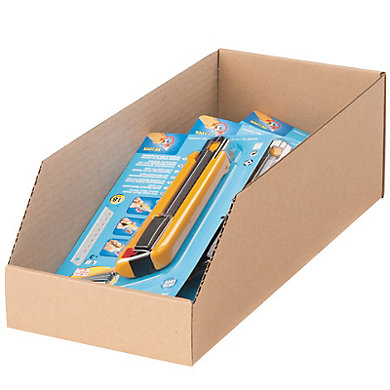 Bac à bec carton - 350 x 150 x 110 mm - 2,94 L