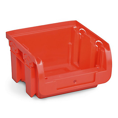 Bac à bec plastique économique - 160 X 102 X 75 mm - ROUGE 0,75 L