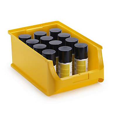 Bac à bec plastique haute résistance - 355 X 205 X 150 mm JAUNE 8 L