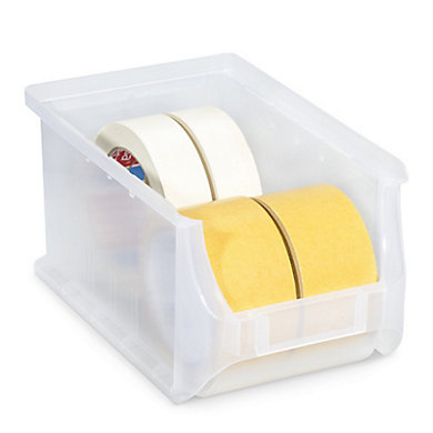 Bac à bec plastique haute résistance - 355 X 205 X 200 mm TRANSLUCIDE 10 L