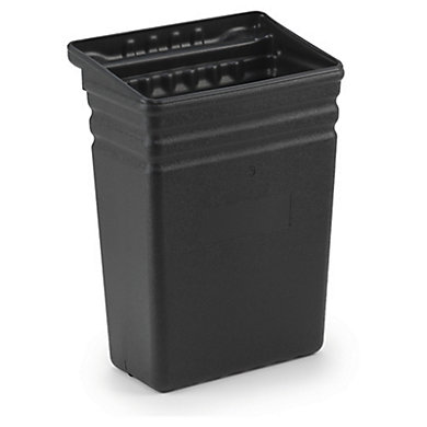 Bac amovible pour chariot plastique 250 kg 20 L