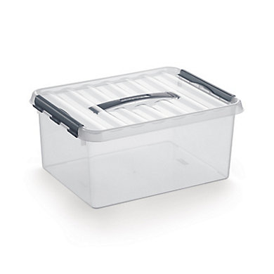 Bac plastique de rangement polyvalent 400 x 300 x 180 mm - 15 L