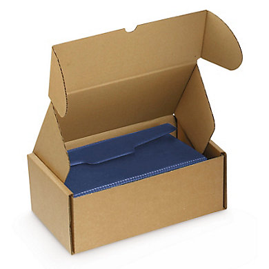 Boîte carton avec fermeture renforcée