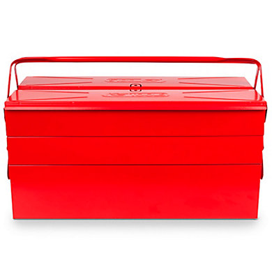 Caisse à outils métallique 5 compartiments