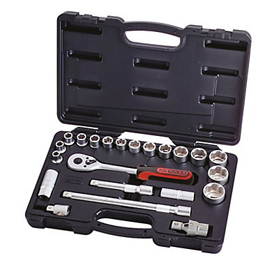 Coffret d'outillage KS TOOLS en ACIER CHROME 22 PIECES