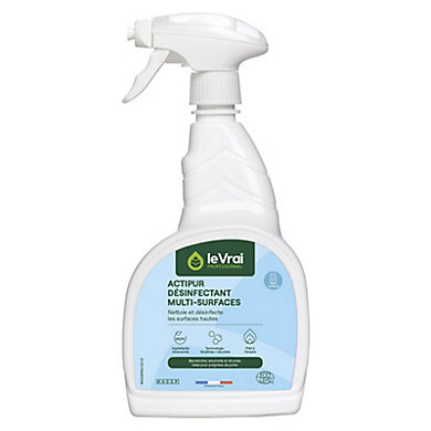 Dégraissant désinfectant multi-surfaces Le Vrai® - 0,75 L