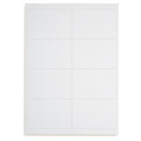 Étiquette polyéthylène blanche A4 imperméable Étiquette polyéthylène blanche A4 imperméable