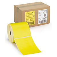 Étiquette thermique direct jaune Étiquette thermique direct jaune