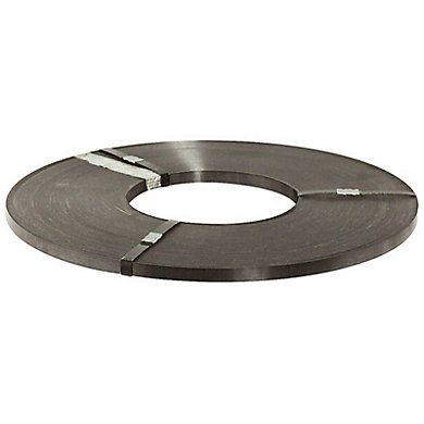 Feuillard acier monospire 19mmx0,5mmx335m (photo) Feuillard acier monospire 19mmx0,5mmx335m (photo)