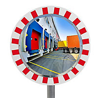 Miroir de sécurité rond plexiglass anti-UV Miroir de sécurité rond plexiglass anti-UV