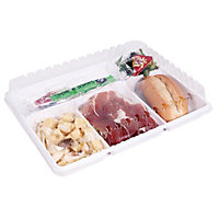 Plateau repas en plastique classique Plateau repas en plastique classique