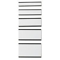 Porte-étiquette magnétique - petite longueur Porte-étiquette magnétique - petite longueur