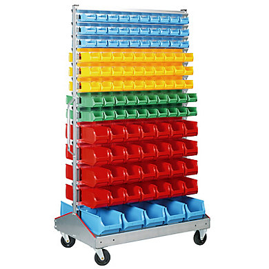 Rack avec bacs à bec Rack avec bacs à bec