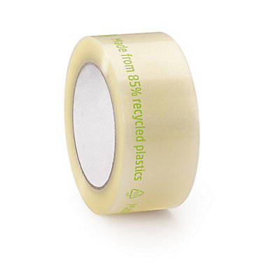 Ruban adhésif polyester recyclé - TRANSPARENT