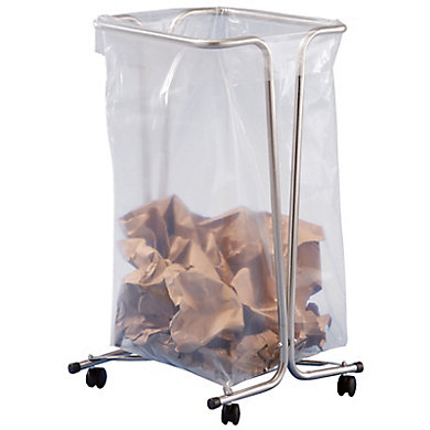 Support sac poubelle 110 litres - MOBILE AVEC ROULETTES