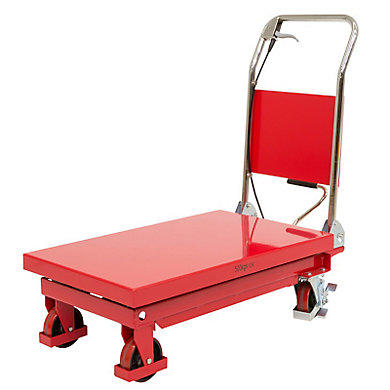 Table élévatrice manuelle - Charge utile 150 kg
