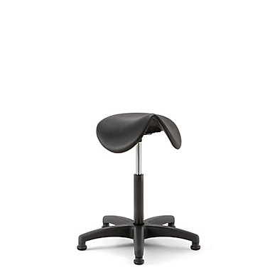 Tabouret d'atelier ergonomique avec patins hauteur 52/72 cm (min./max.)